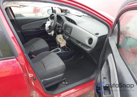 2017 Toyota Yaris L из США, поврежденный, VIN VNKKTUD37HA074847